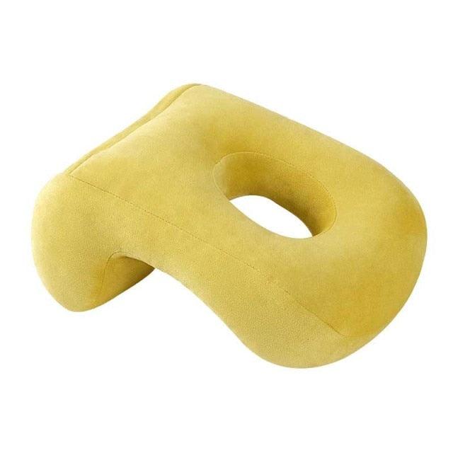 U-Shaped Desk Nap Pillow Neck Supporter Seat Cushion Headrest Travel Airplane Nap Pad  with Arm Rest Travel Pillow for Neck and Head  Comfort for Airplane Car and Desk Memory Foam Neck Pillow, Travel Pillow for Airplanes Car Camping Office School
