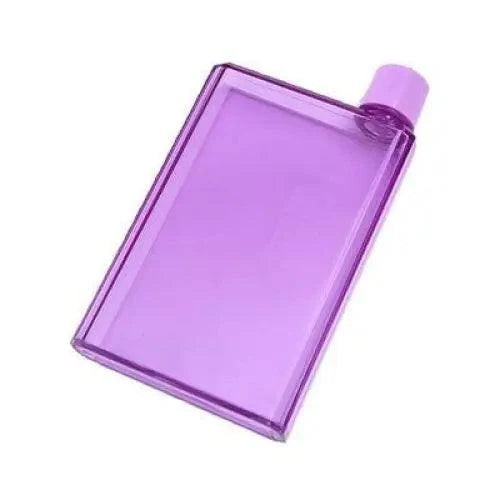 Unique Design Portable Book Paper Cup Botlte Flat Water Bottle Clear Paper Pad Water Bottle Flat Drinks Kettle Notebook Drink Bottle for Water