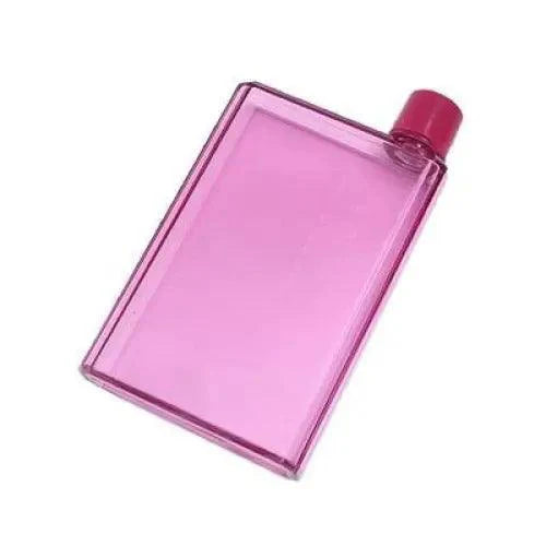 Unique Design Portable Book Paper Cup Botlte Flat Water Bottle Clear Paper Pad Water Bottle Flat Drinks Kettle Notebook Drink Bottle for Water