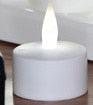 USB Charge One Piece Yellow Light LED Rechargeable Flameless Tea Light Candle With USB Flameless Flickering Candles Tea lights  Decoration Parties Weddings Family Dinner Outdoor Picnic Chargeable LED Battery Candles