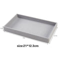 Velvet Jewelry Display Stackable Exquisite Jewelry Holder Portable Ring Earrings Necklace Organizer Box organizer Velvet Drawer Organizer Showcase Jewelry Storage for Bracelet Necklace Earring Ring