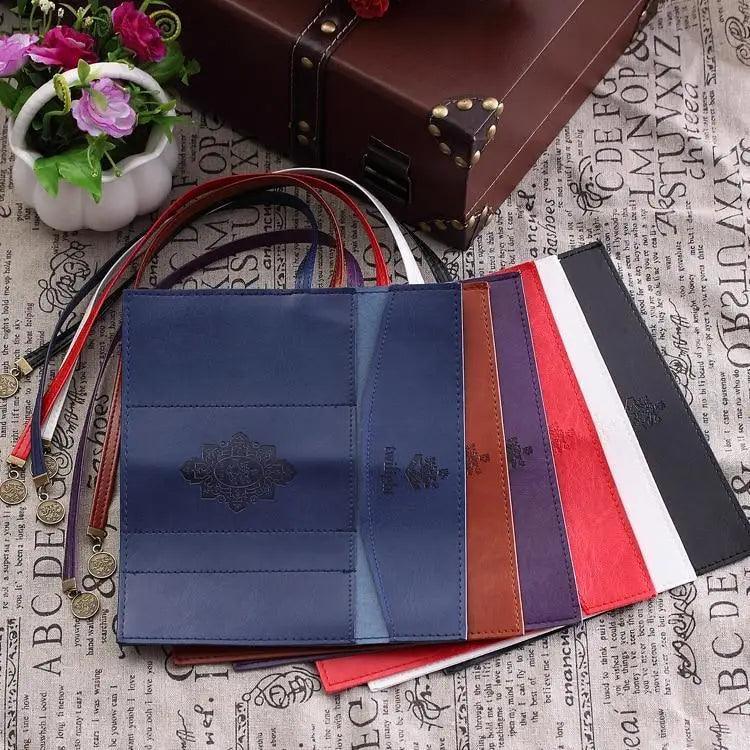 Vintage PU Leather Roll Up Pencil Case Classic Brown Foldable Pouch For Paint Brush School Accessories College And Art Work