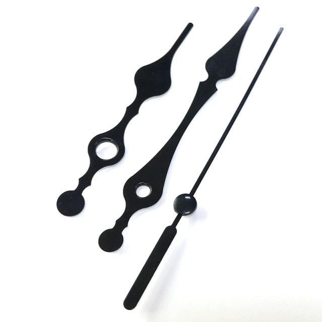 Wall Clock Pointer Clock Watch Kit Accessories 3D Clock Hands Wall Clock for Kitchen Office and Home Art Decor Quartz Clock Movement Mechanism Accessories  Needle Pointer Large Wall Clocks Quartz