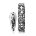 Distraction Tactic B&W - Nintendo Wii Nunchuk Skin