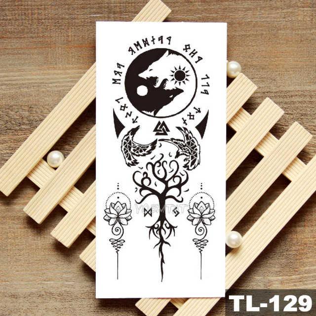 Womans Rose Flower Waterproof Temporary Tattoo Sticker For Arm Body Gorgeous Girls Tattoos