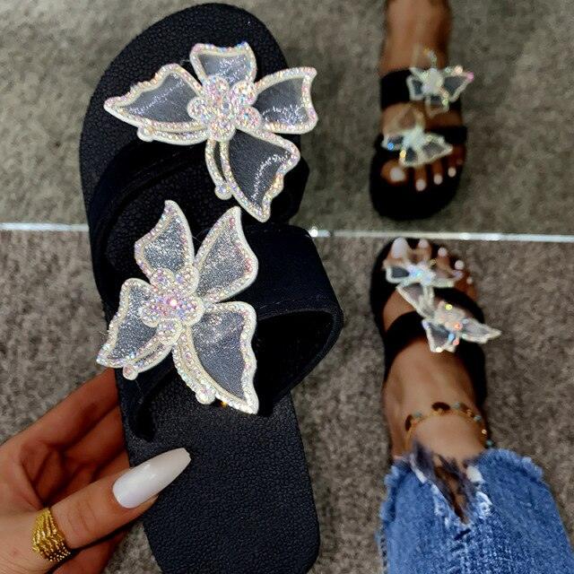 Women Sandals Design Gold Chain Closed Toe Slip On Mules Shoes Flat Heels Square Head Casual Slides Summer Slippers Open Toe Flat Sandals Metal Chain PU Leather Slides Shoes
