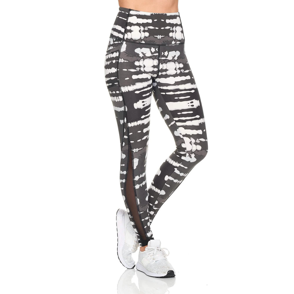 Women's Active High Rise Printed Leggings With Pockets
