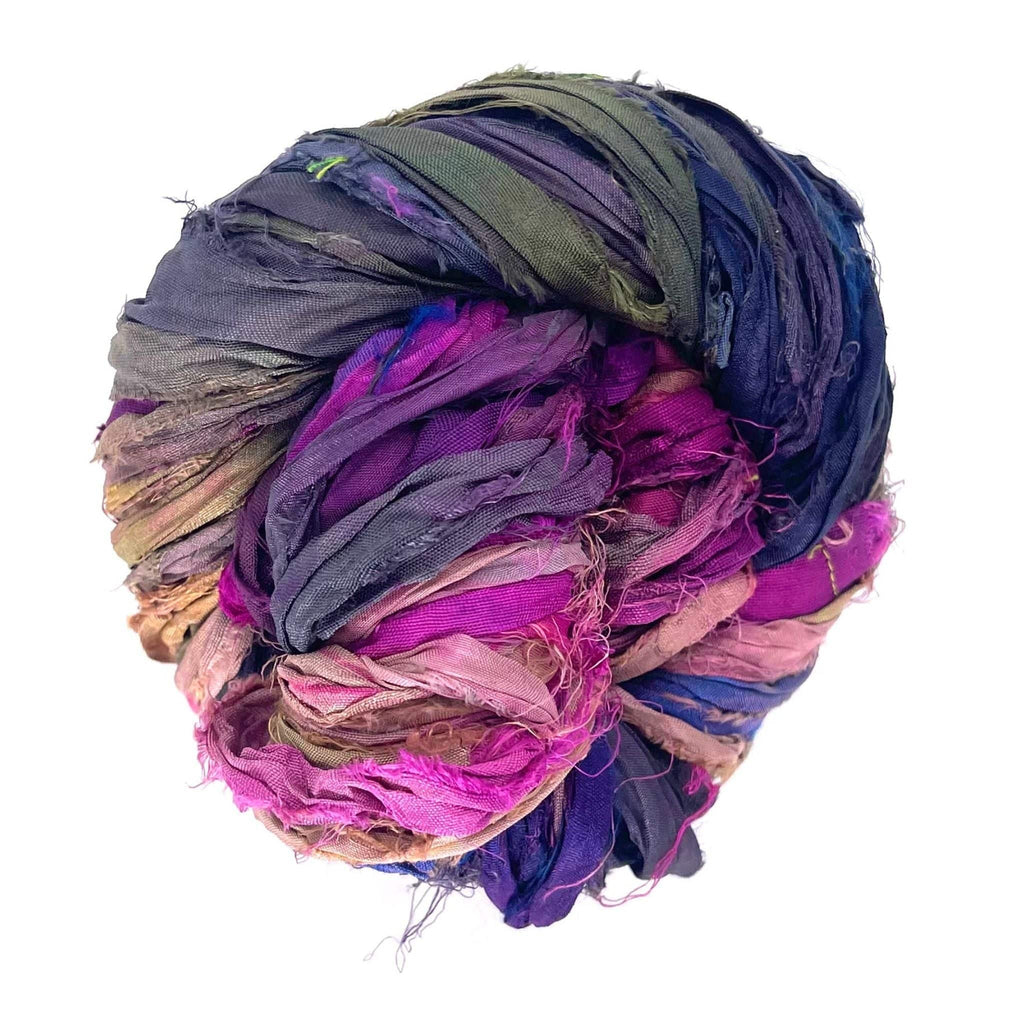 Artisan Recycled Sari Ribbon – Sari Treasures in Every Strand